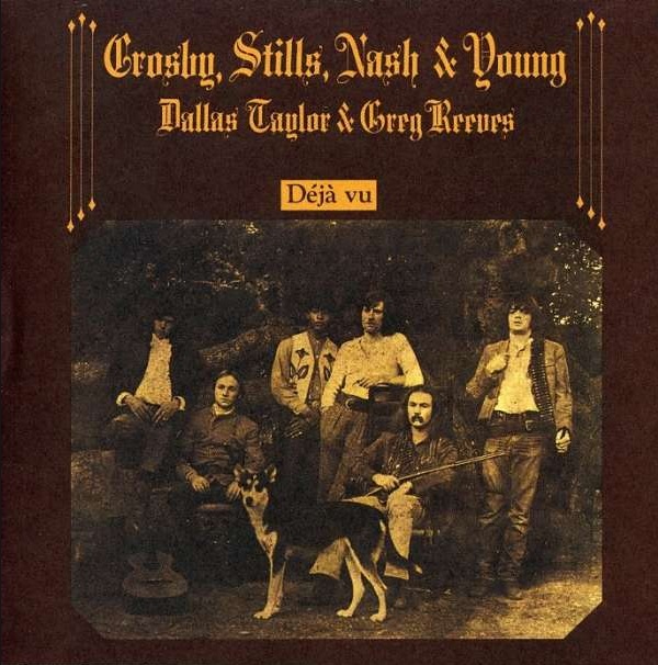 Crosby, Stills, Nash & Young mit Déjà Vu