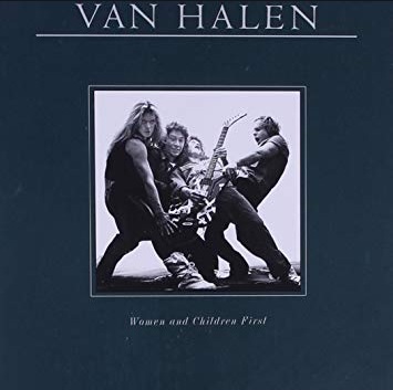 Van Halen mit dem Album "Women And Children First"