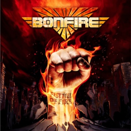 Das Album "Fistful Of Fire" von Bonfire