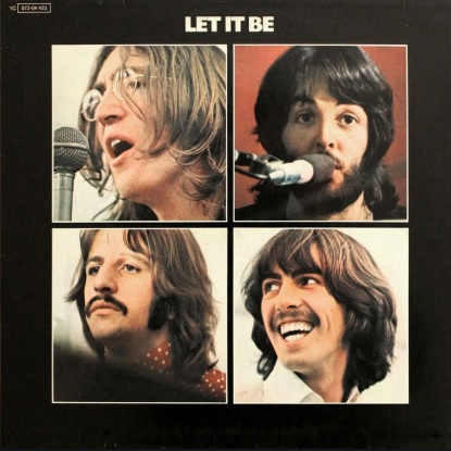 Das Album "Let It Be" von den Beatles