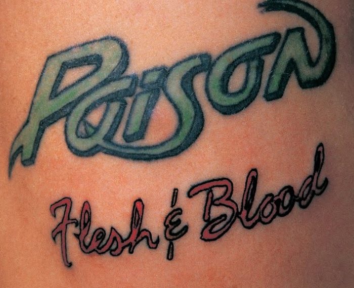 Das Album "Flesh & Blood" von Poison