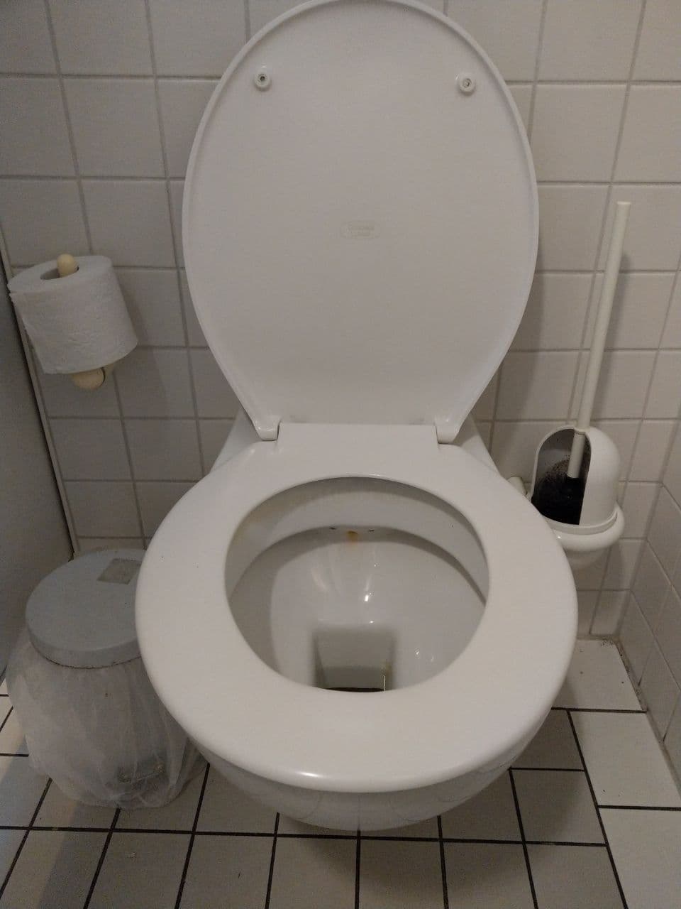 Das ist die Damentoilette bei max neo.