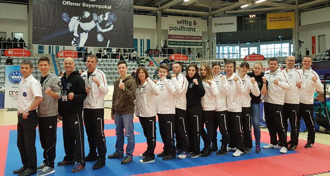 Das Kickboxteam Kainer e.V. - Franken Fighters aus Adelsdorf hat 2018 beim Offenen Bayernpokal teilgenommen.