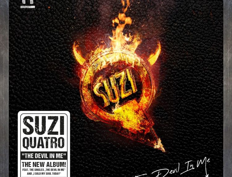 Auf dem Albumcover "The Devil In Me" von Suzi Quatro sieht man einen brennenden Ring, in dessen Mitte "Suzi" steht. Der Hintergrund ist schwarz und anz unten steht "The Devil In Me".