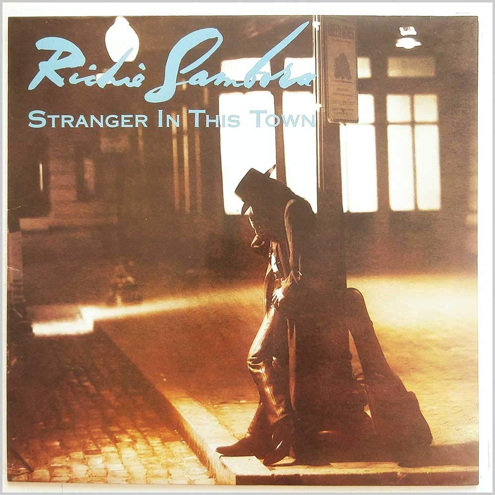 Das Album-Cover von Richie Sambora's "Stranger in this town"