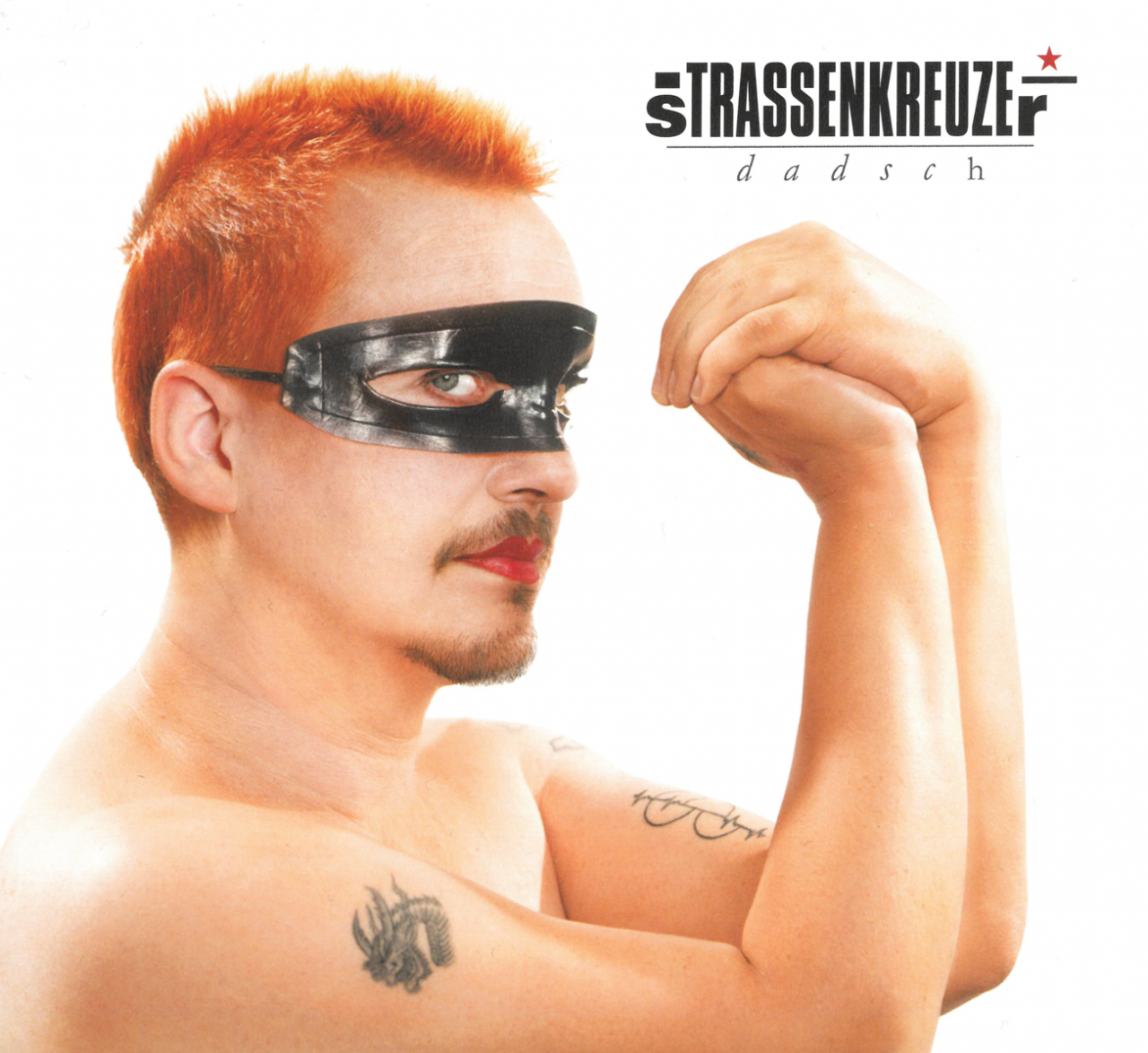 Auf dem Cover des Albums sieht man einen Mann, oberkörperfrei mit roten, kurzen Haaren. Er trägt eine dünne Maske um die Augen. Seine Arme sind nach oben gebeugt, Hände vor seinem Gesicht verschlossen.